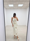 CONJUNTO FALDA LINO BORDADO CONJUNTO FALDA LINO BORDADO